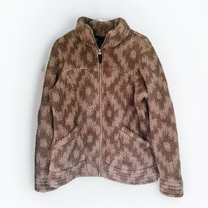 Free Country Plush Brown Jacket Size Small